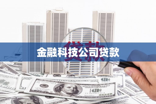 内埔金融科技公司贷款