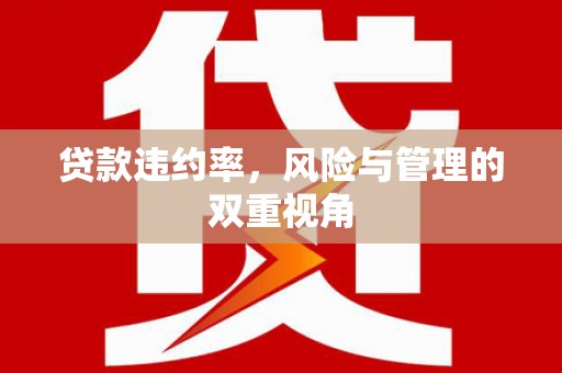内埔贷款违约率，风险与管理的双重视角
