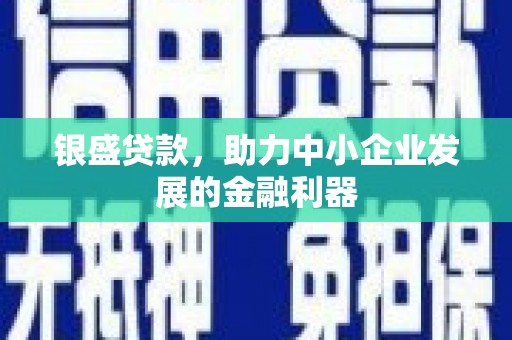 内埔银盛贷款，助力中小企业发展的金融利器