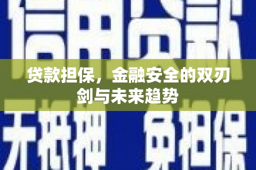 内埔贷款担保，金融安全的双刃剑与未来趋势
