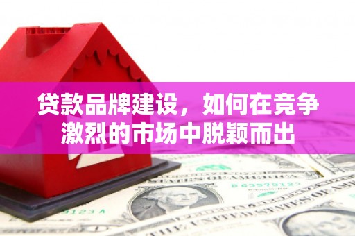 内埔贷款品牌建设，如何在竞争激烈的市场中脱颖而出