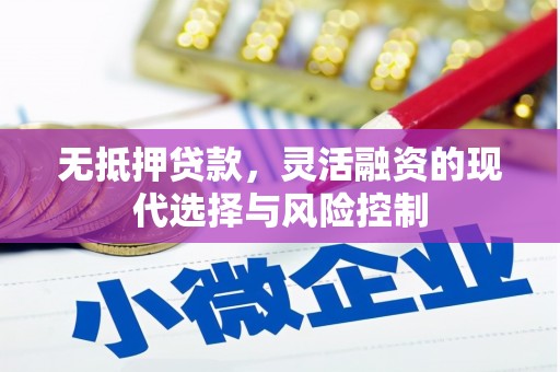 内埔无抵押贷款，灵活融资的现代选择与风险控制