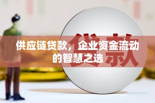 内埔供应链贷款，企业资金流动的智慧之选