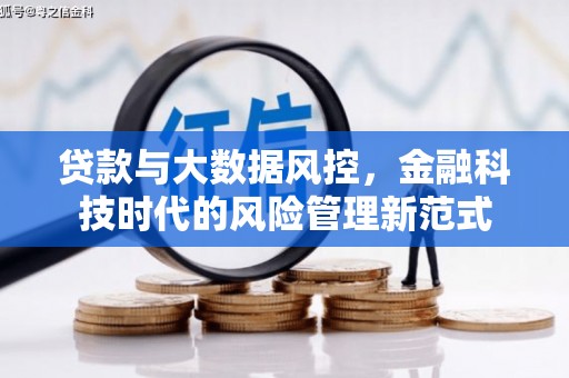 内埔贷款与大数据风控，金融科技时代的风险管理新范式
