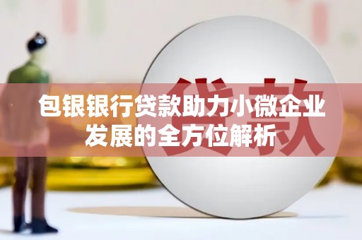 内埔包银银行贷款助力小微企业发展的全方位解析
