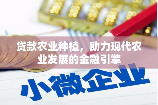 内埔贷款农业种植，助力现代农业发展的金融引擎