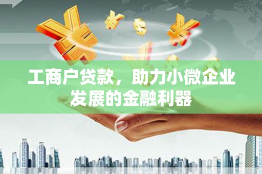 内埔工商户贷款，助力小微企业发展的金融利器