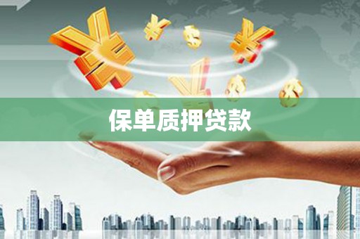 内埔保单质押贷款