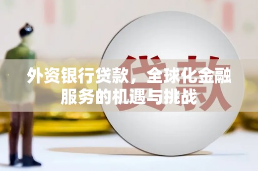 内埔外资银行贷款，全球化金融服务的机遇与挑战