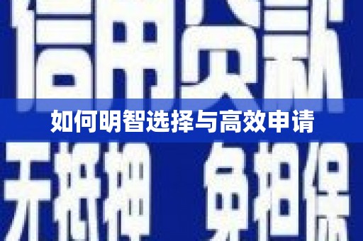 内埔如何明智选择与高效申请