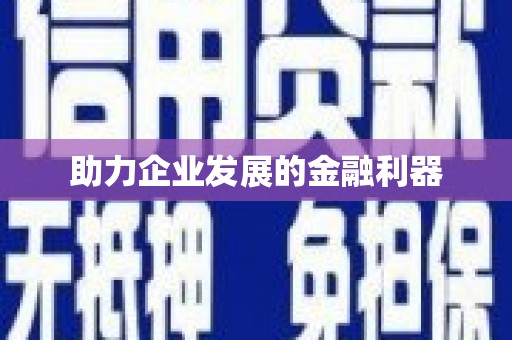 内埔助力企业发展的金融利器