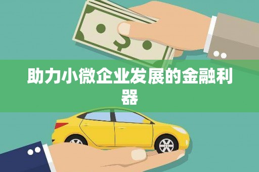 内埔助力小微企业发展的金融利器